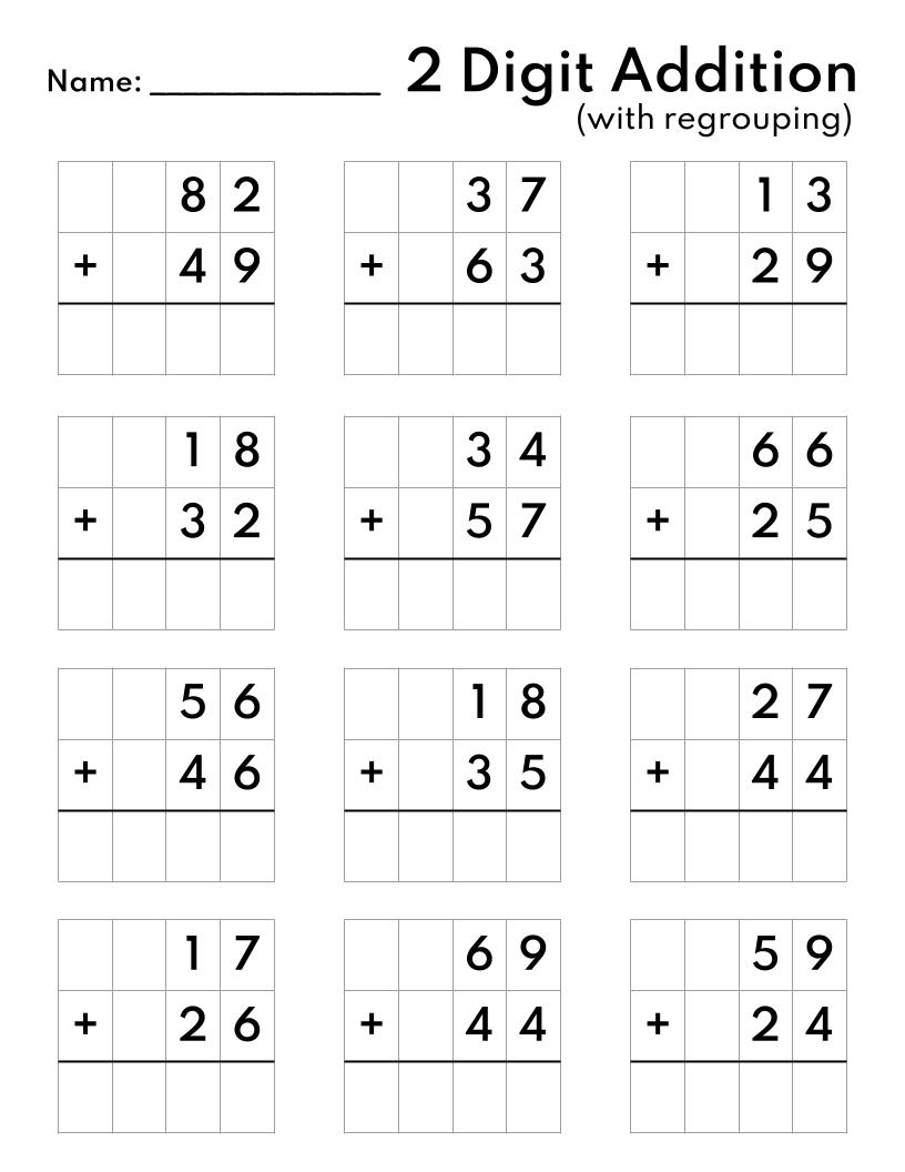 Subtraction Facts Worksheets 1st Grade