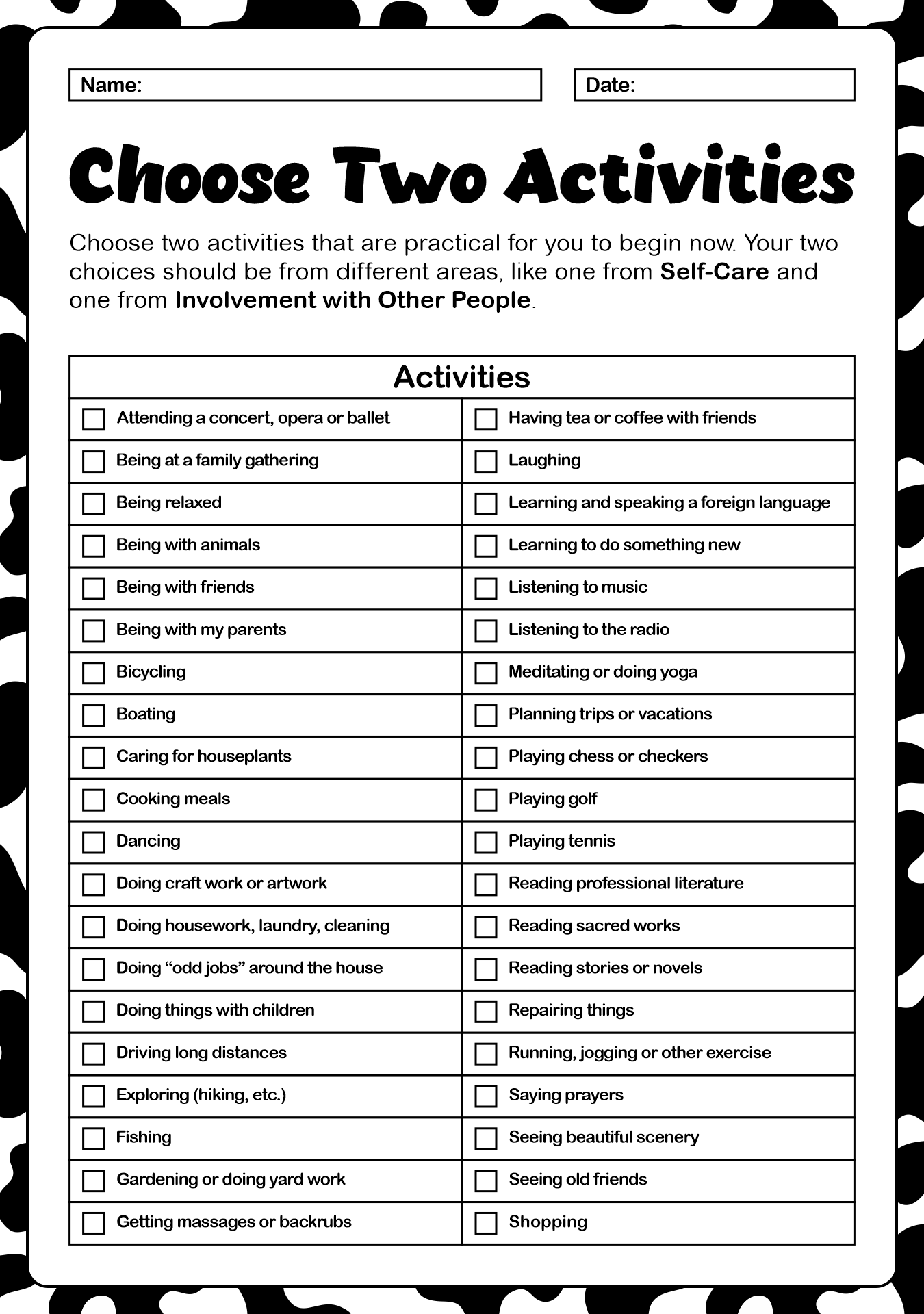 11 Free Printable Worksheets Coping Skills Free PDF At Worksheeto
