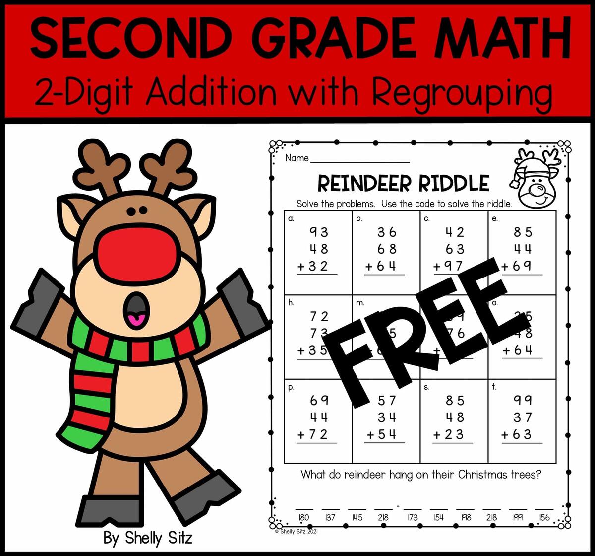 13 Free Christmas Worksheets For Second Grade Second Grade Teaching Blog