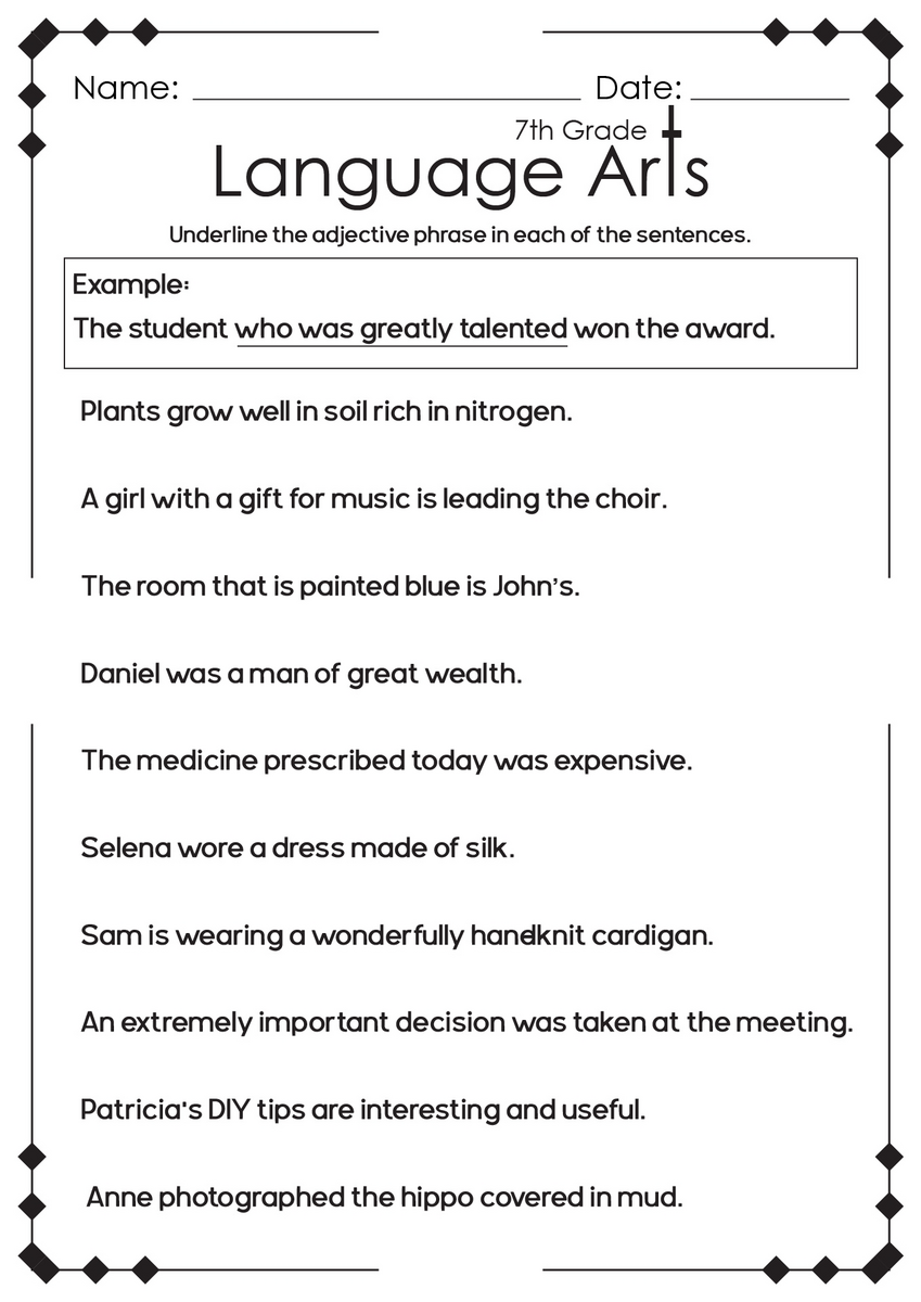 13 High School English Language Arts Worksheets Free PDF At Worksheeto 13 High School English Language Arts Worksheets Free PDF At Worksheeto