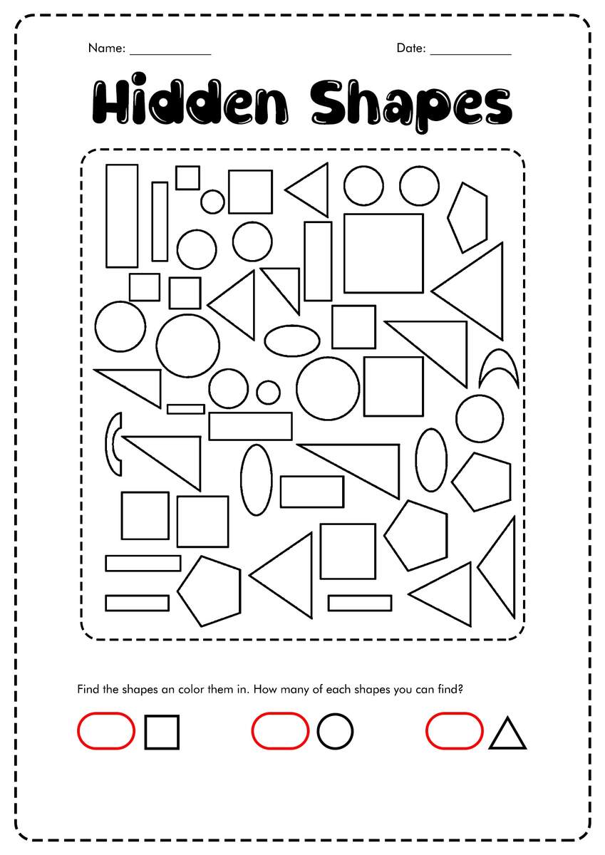 16 Plane Shapes Worksheets For Kindergarten Free PDF At Worksheeto