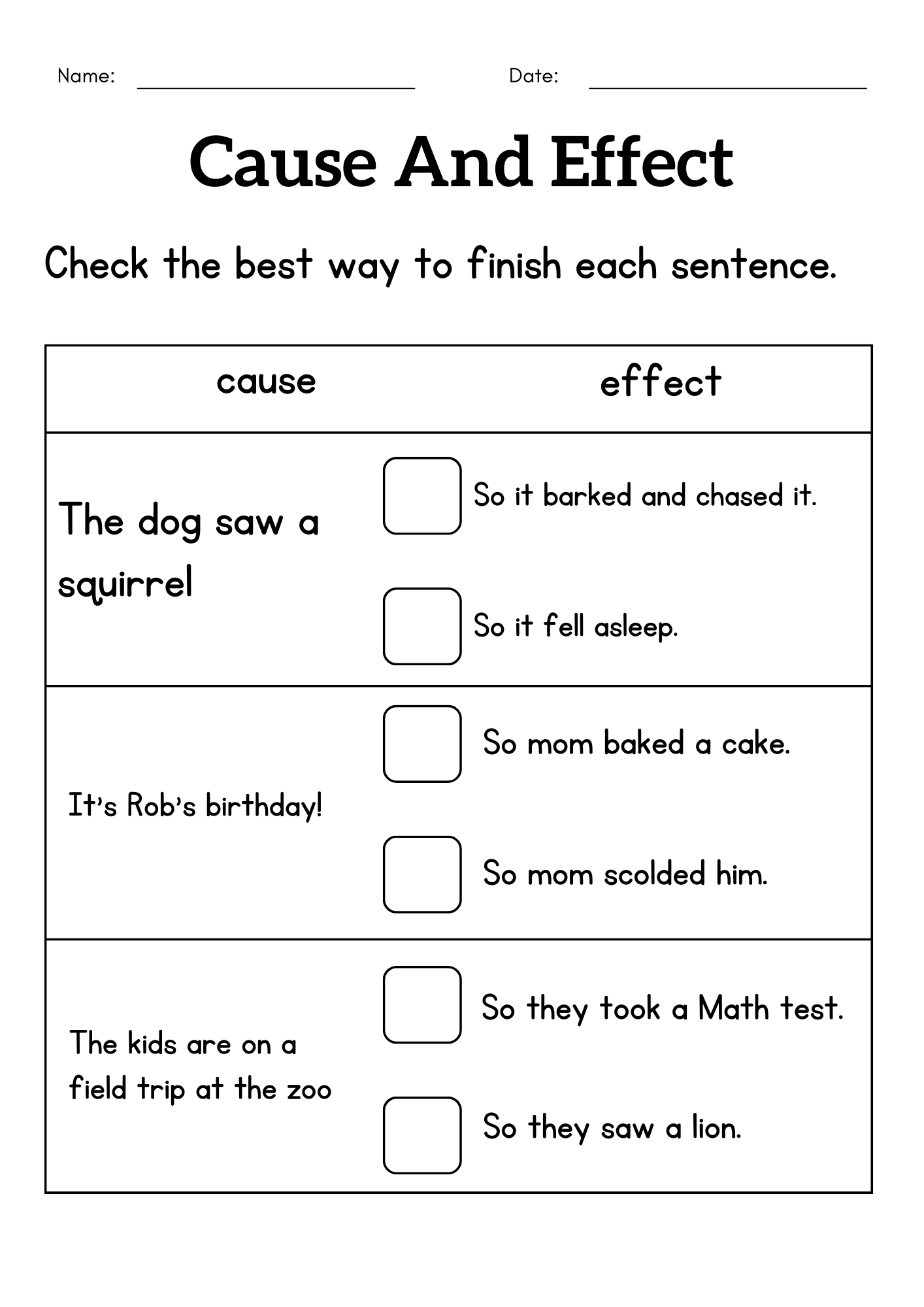 Free And Customizable Cause And Effect Templates Canva
