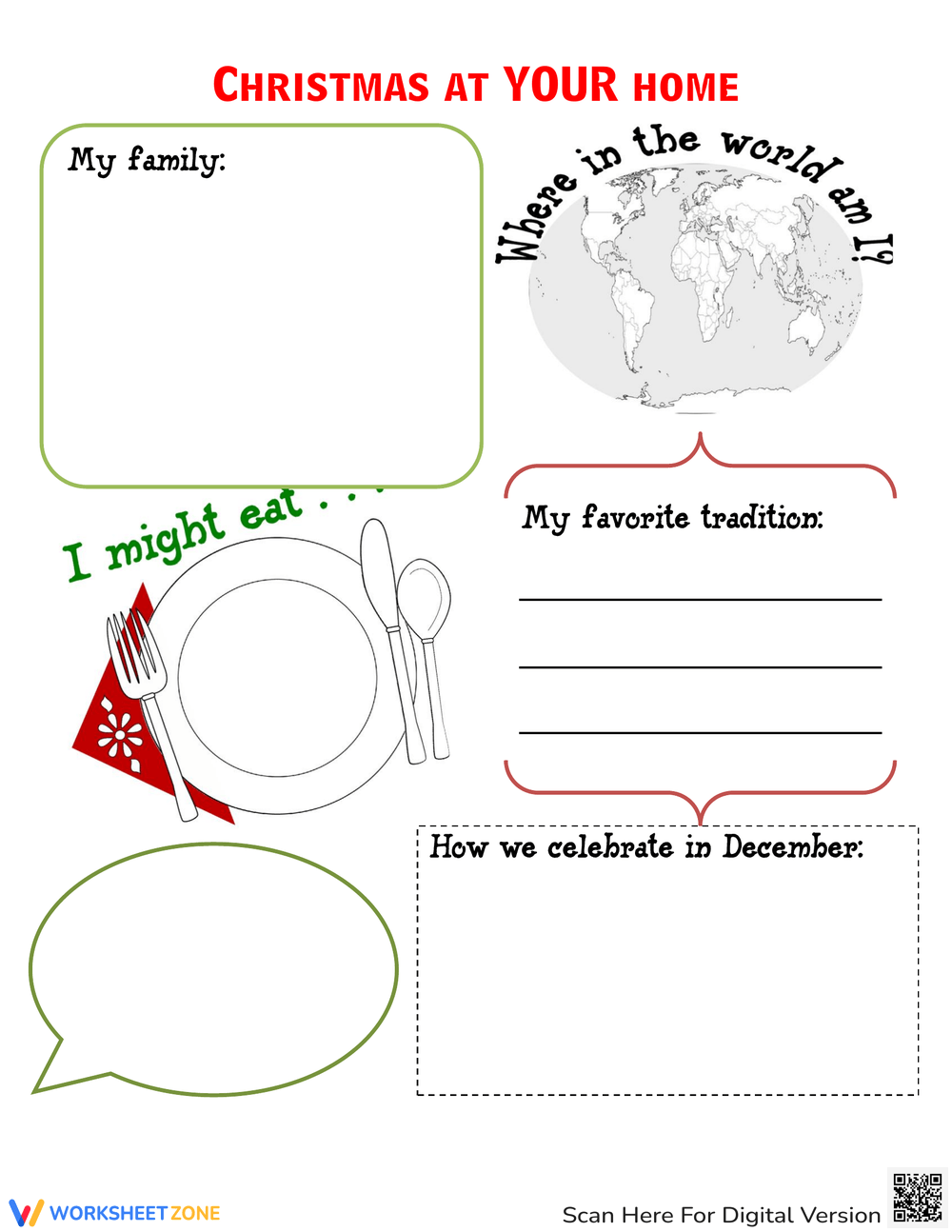 2nd Grade Christmas Around The World Worksheets Worksheets
