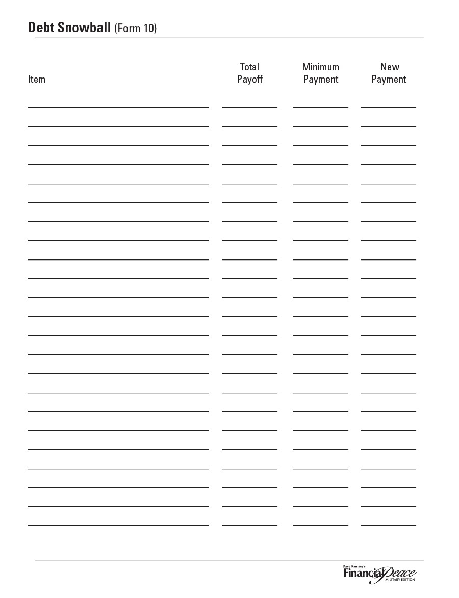 38 Debt Snowball Spreadsheets Forms Calculators 38 Debt Snowball Spreadsheets Forms Calculators