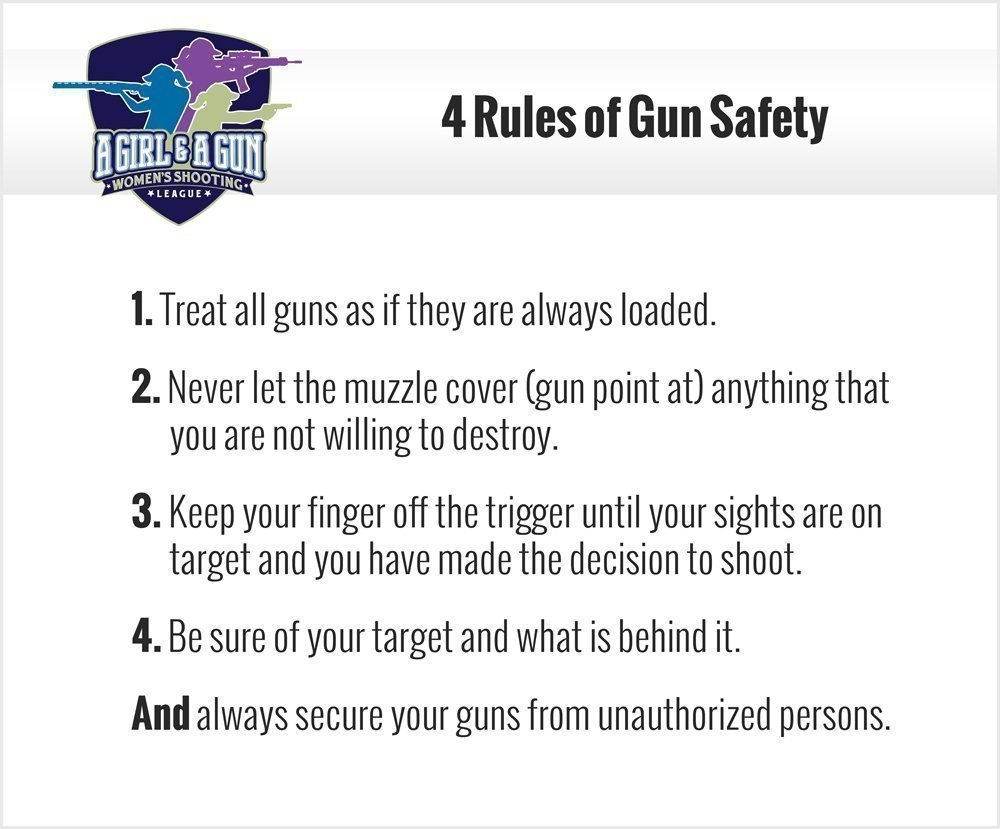 4 Rules Of Gun Safety A Girl And A Gun 4 Rules Of Gun Safety A Girl And A Gun