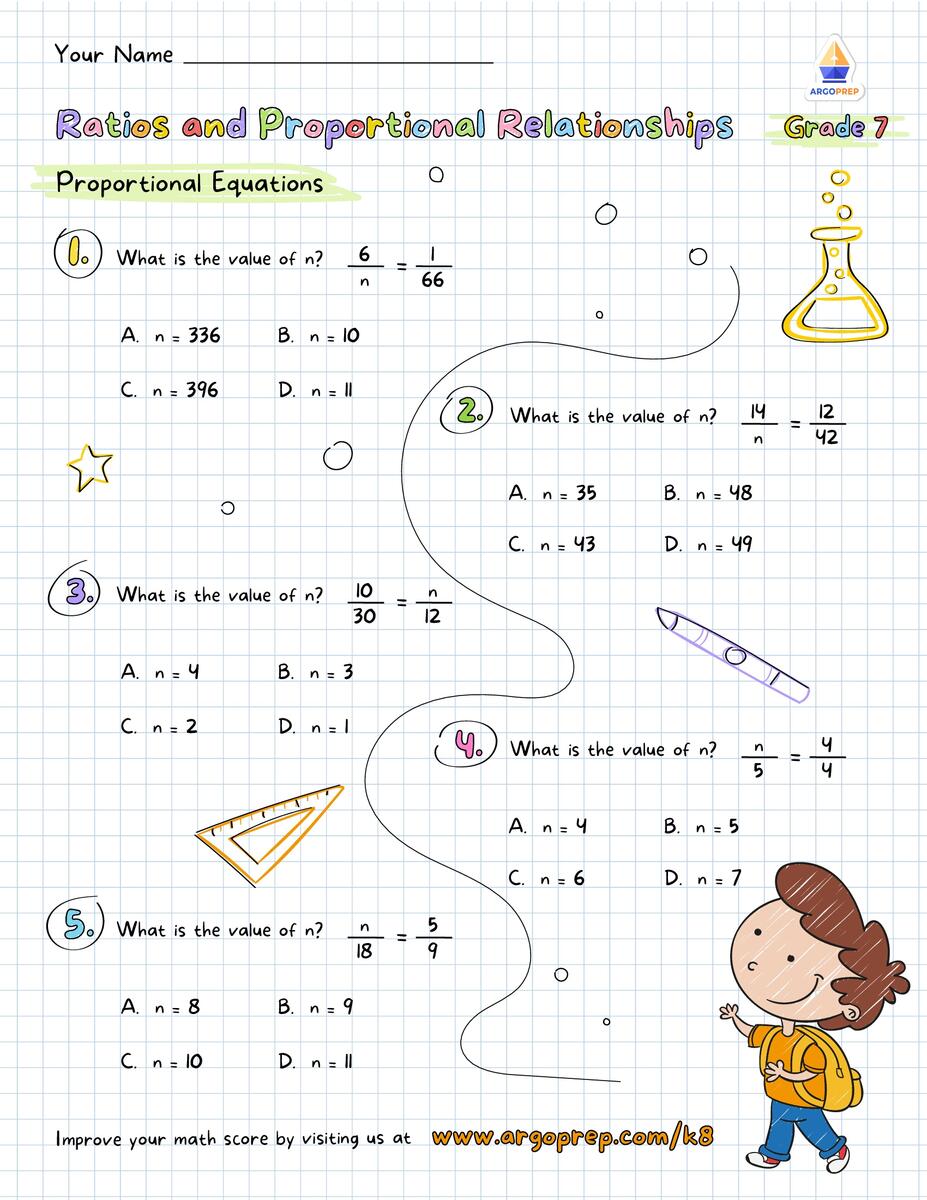 7th Grade Fractions Probability Worksheets For Free ArgoPrep