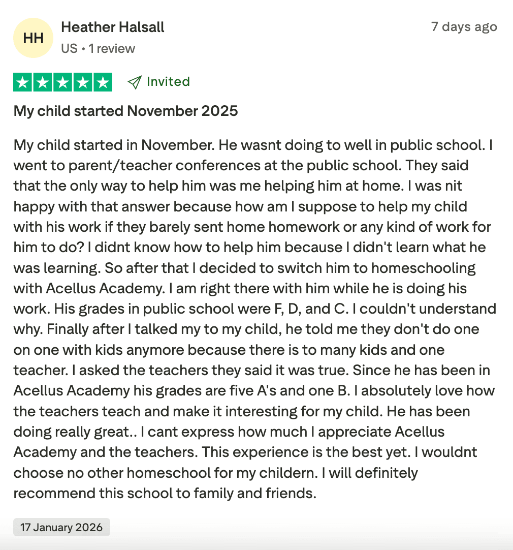 Acellus Academy Reviews 2026 Honest Parent Reviews