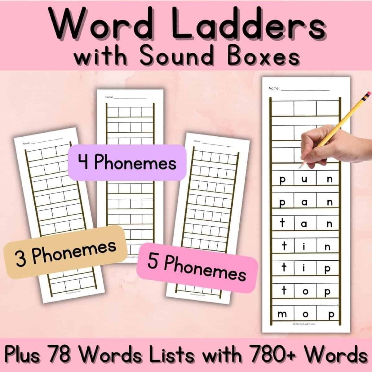 Multisensory Monday Word Ladders Ladder Learning Services LLC