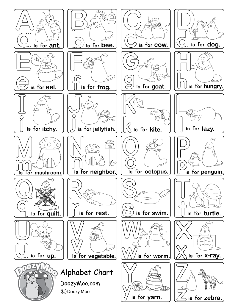 Alphabet Worksheets Free Printables Doozy Moo Letter A Preschool Printables Preschool Mom