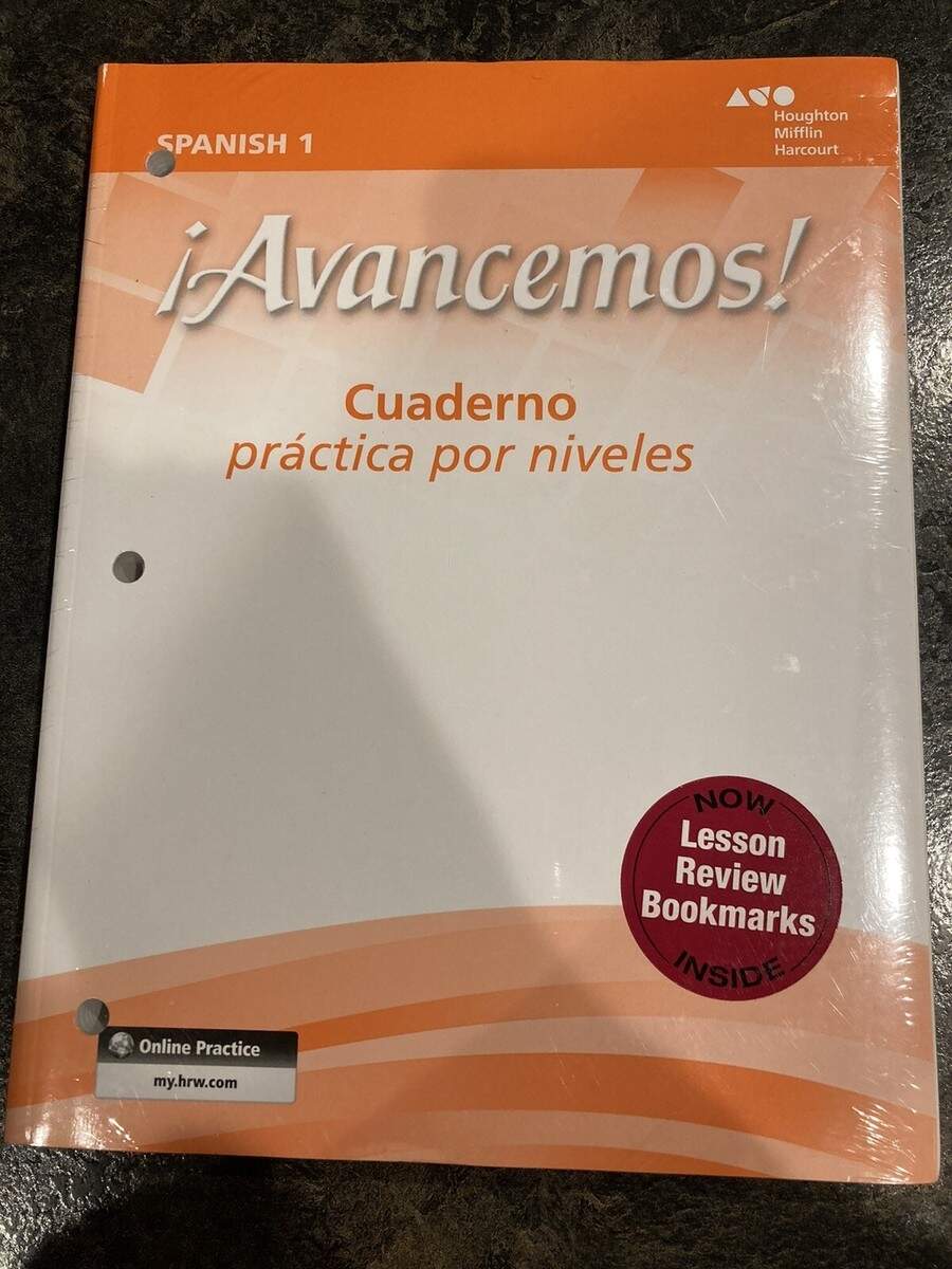 Avancemos Cuaderno Practica Por Niveles Level 1 Student Workbook EBay