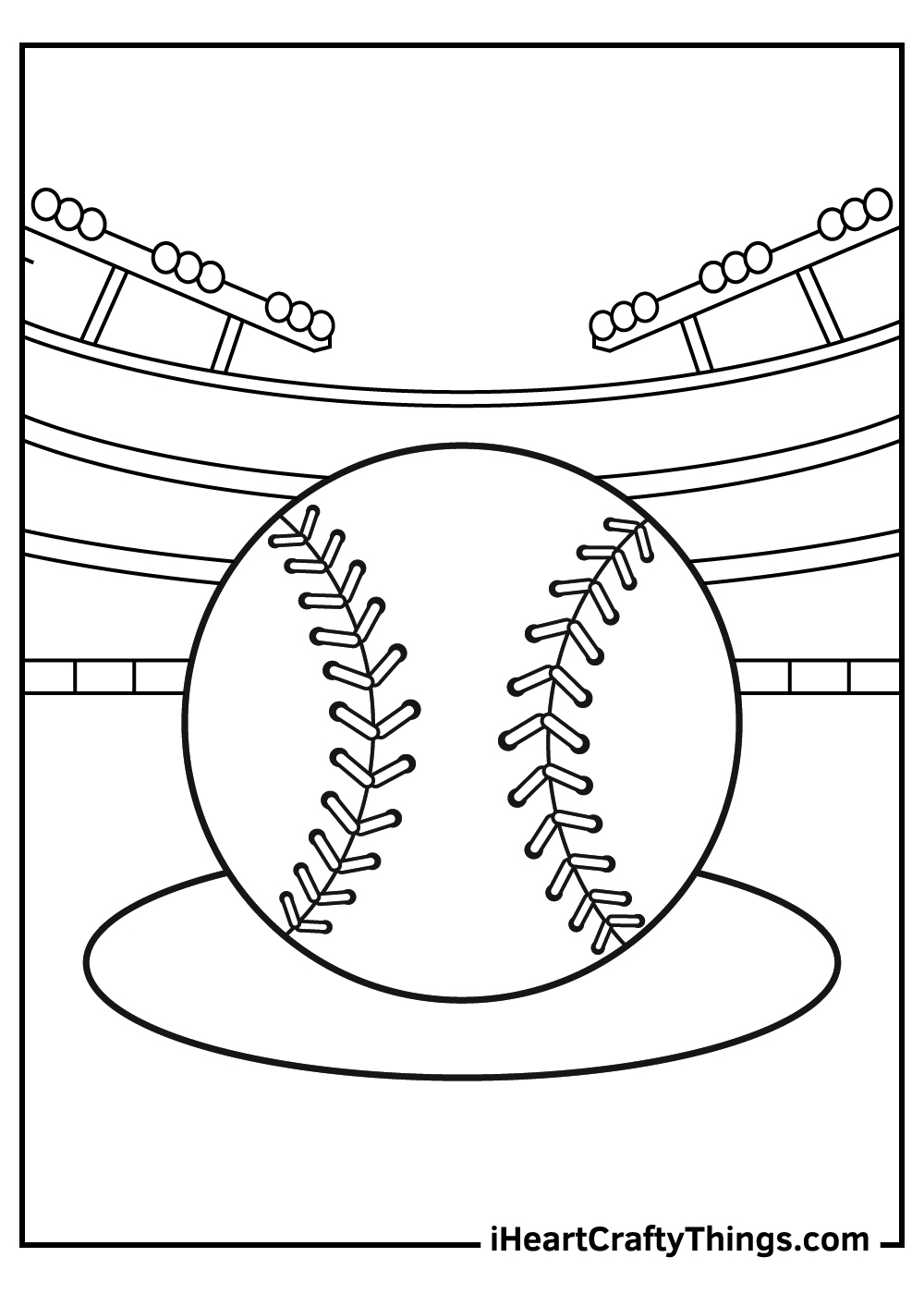 Baseball Coloring Pages 100 Free Printables