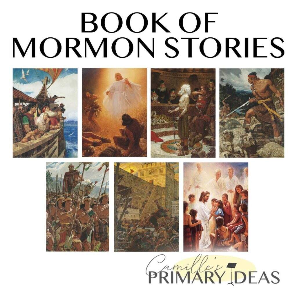 Book Of Mormon Stories Camille s Primary Ideas