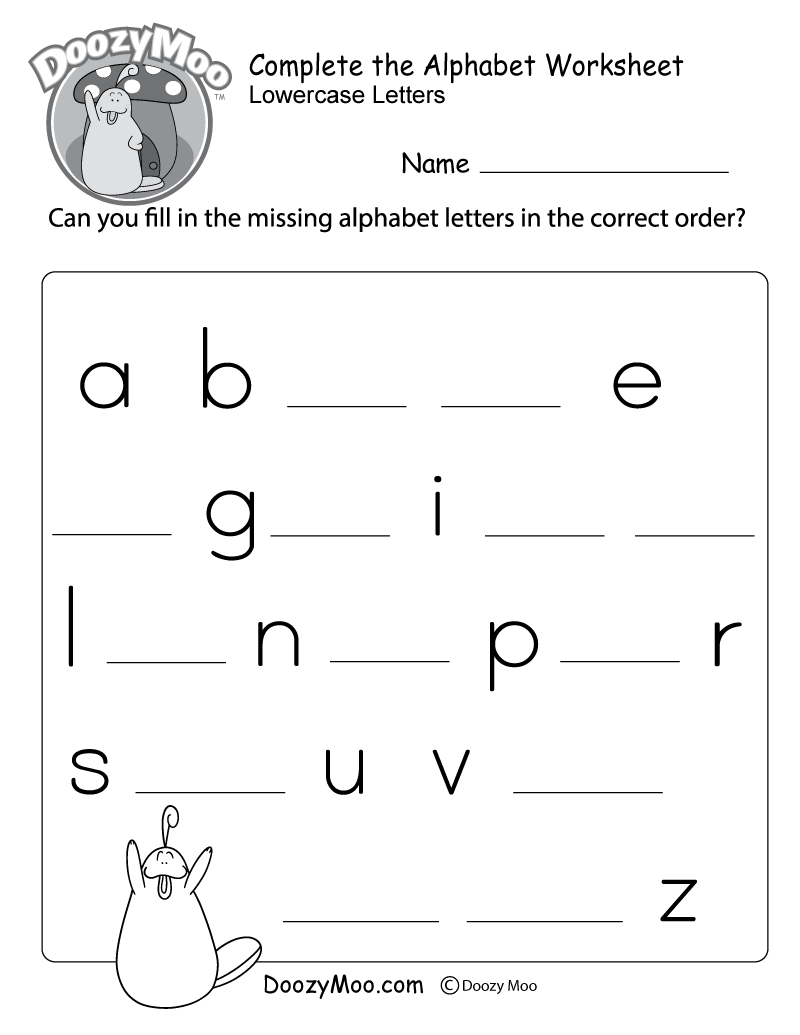Free Printable Uppercase Alphabet Letters Tracing Worksheet