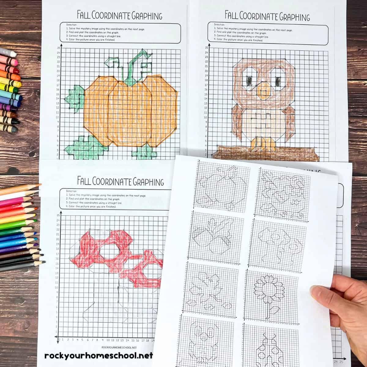 Coordinate Graphing Pictures How To Use For Fall Fun Free Rock Your Homeschool Coordinate Graphing Pictures How To Use For Fall Fun Free Rock Your Homeschool