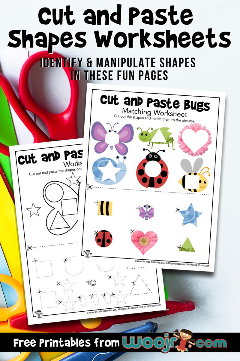 Cut And Paste Shapes Worksheets Woo Jr Kids Activities Children S Publishing Free Printable Cutting Worksheets For Preschoolers Free Printables Lettering SVG Files Tools Apps