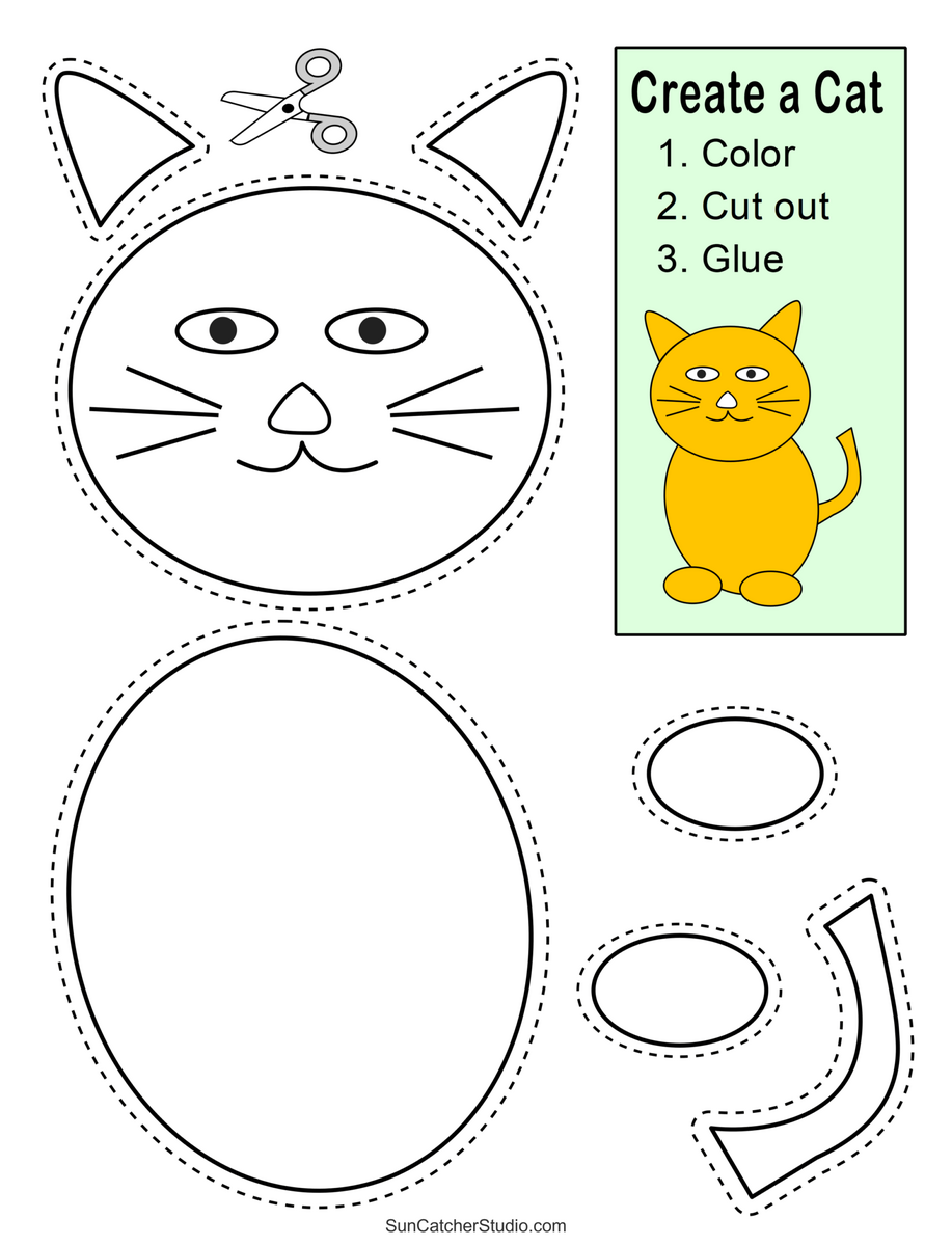 Cut And Paste Worksheets Printable Activities For Kids Free Printables Lettering SVG Files Tools Apps