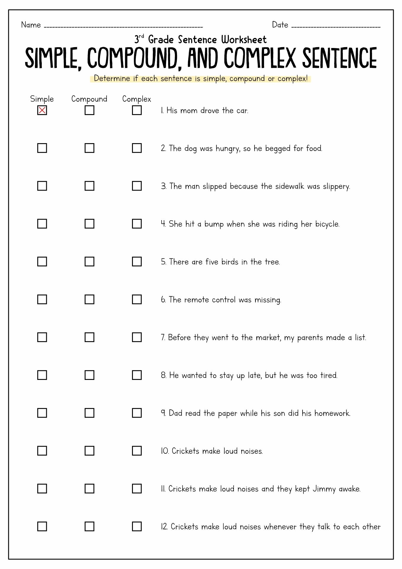 Discover 8 Simple Complex Compound Sentences And Compound Sentences Ideas Sentences Compound Complex Sentence Complex Sentences And More