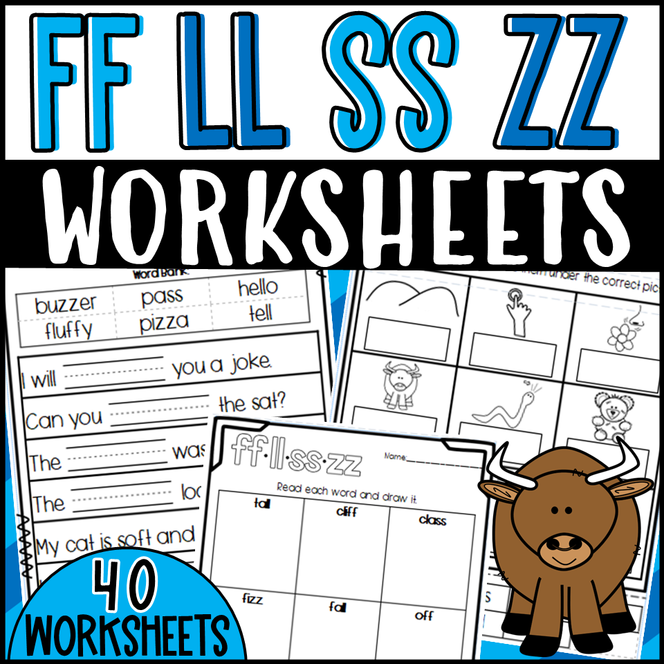 Double Consonant Worksheets Ll Ff Zz Ss Cloze Sorts Read Draw More Made By Teachers Double Consonant Worksheets Ll Ff Zz Ss Cloze Sorts Read Draw More Made By Teachers