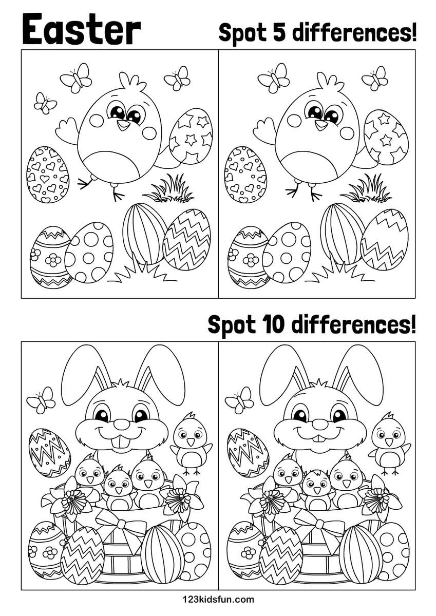 Free Printable Patterns Easter Activity Sheets The Keeper Of The Memories