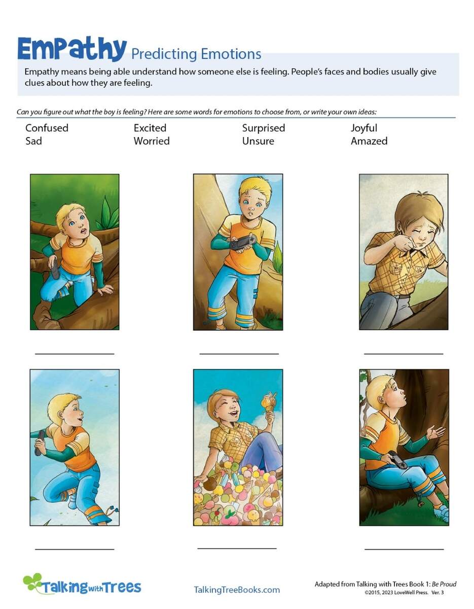 Empathy Worksheets And Teaching Resources