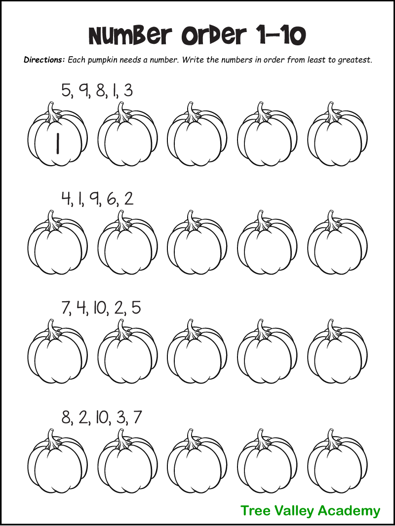 Fall Math Worksheets For Kindergarten Preschool 1st Grade Fall Math Worksheets For Kindergarten Preschool 1st Grade