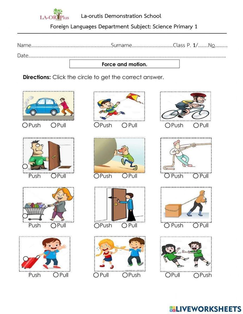 Force And Motion Worksheet Worksheets Library Force And Motion Worksheets Create With Storyboard That