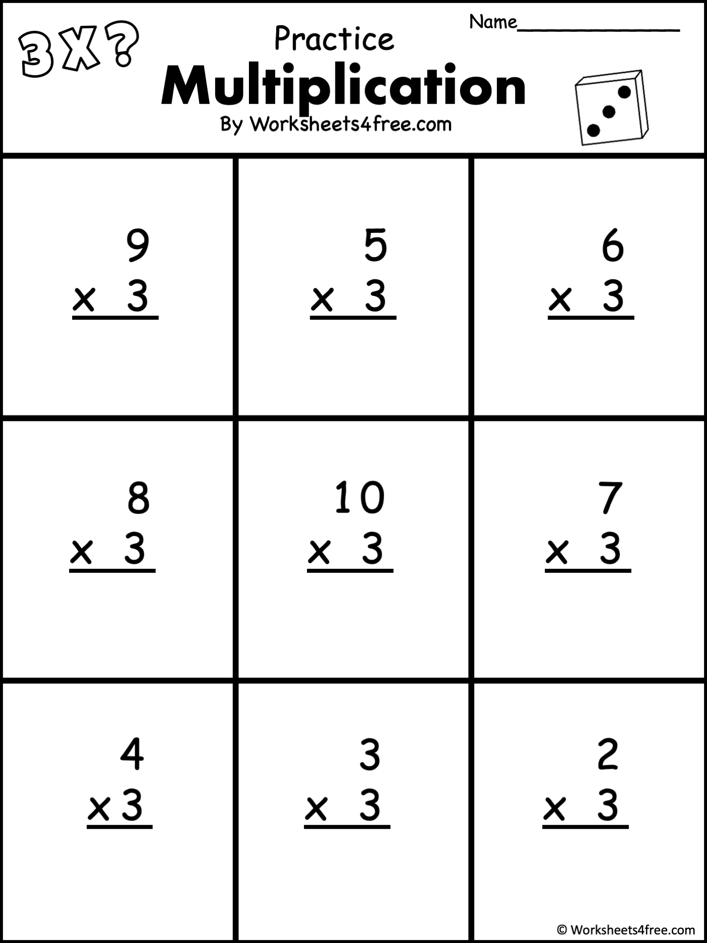 Free Math Worksheets Auto Generated With Answers
