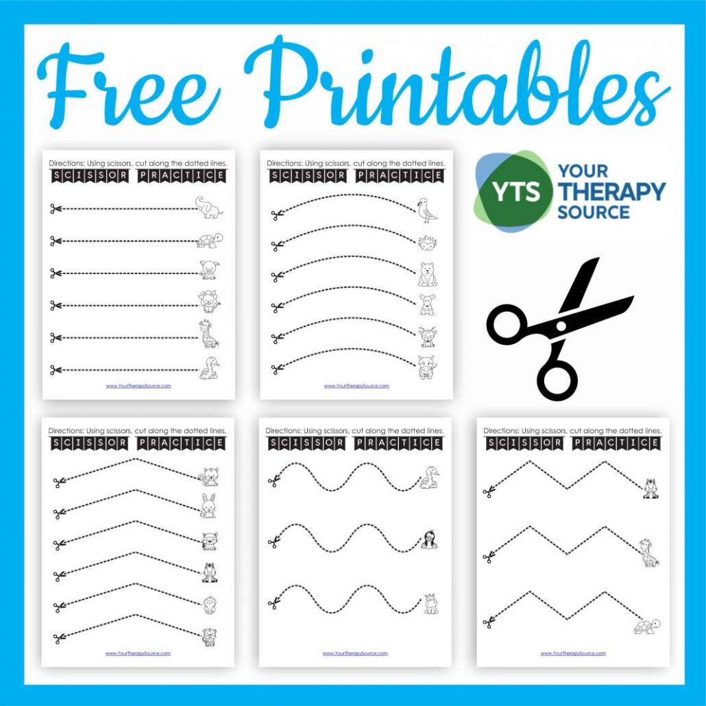 Free Cutting Worksheets For Fine Motor Skills Your Therapy Source Free Cutting Worksheets For Fine Motor Skills Your Therapy Source