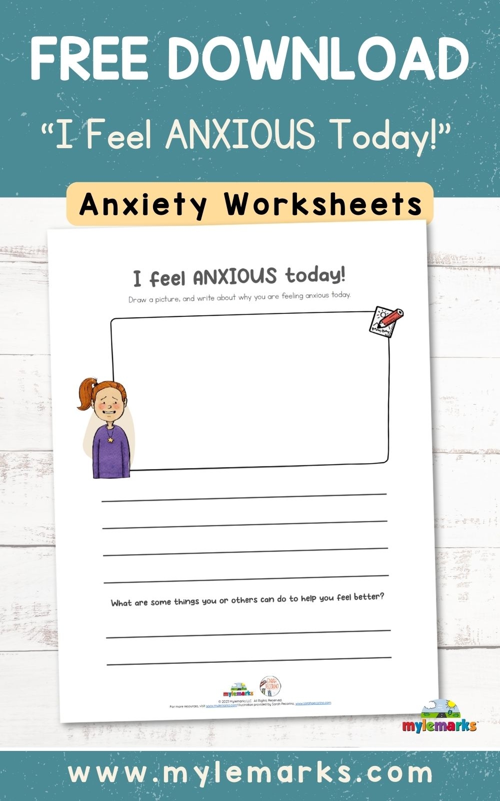 Anxiety Worksheets Printable Bundle For Kids And Teens Therapy Counseling Social Anxiety Emotional Learning Classful