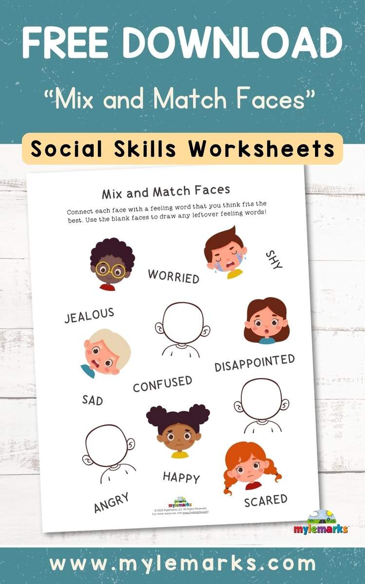 Feelings Chart For Kids