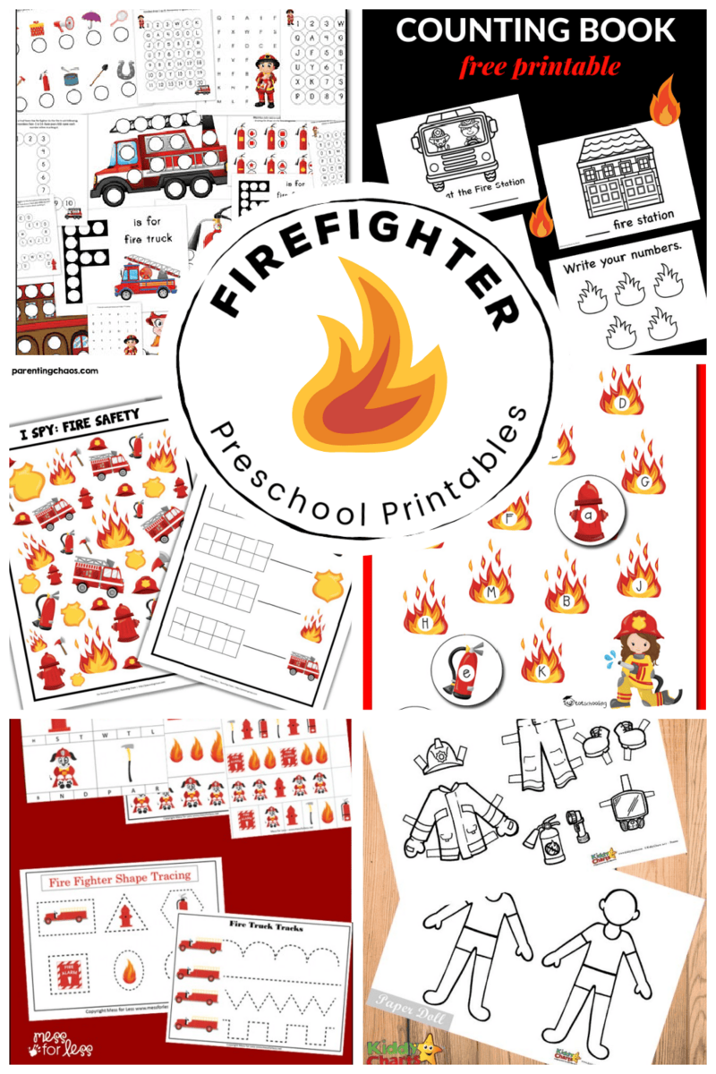 Fire Safety Free Printable Simply Kinder