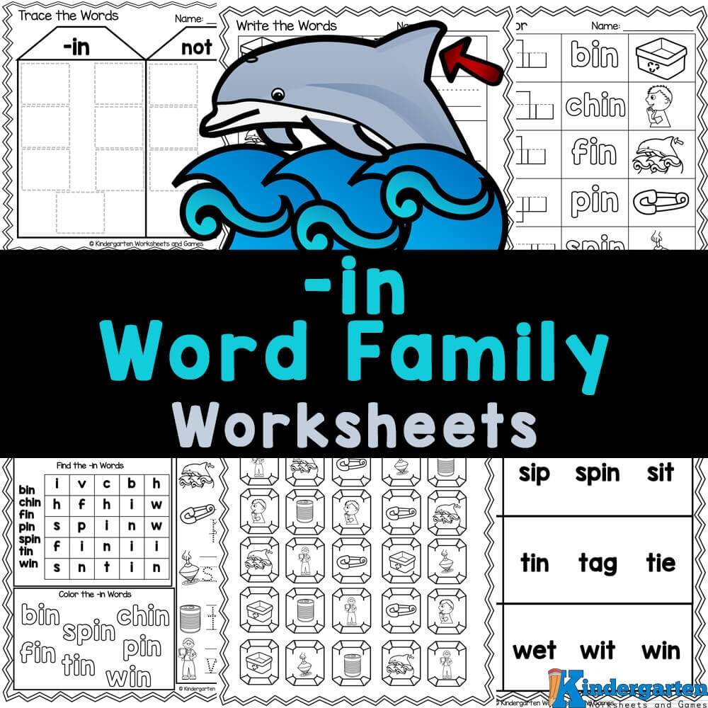 100 Free Word Family Worksheets Teach Prints
