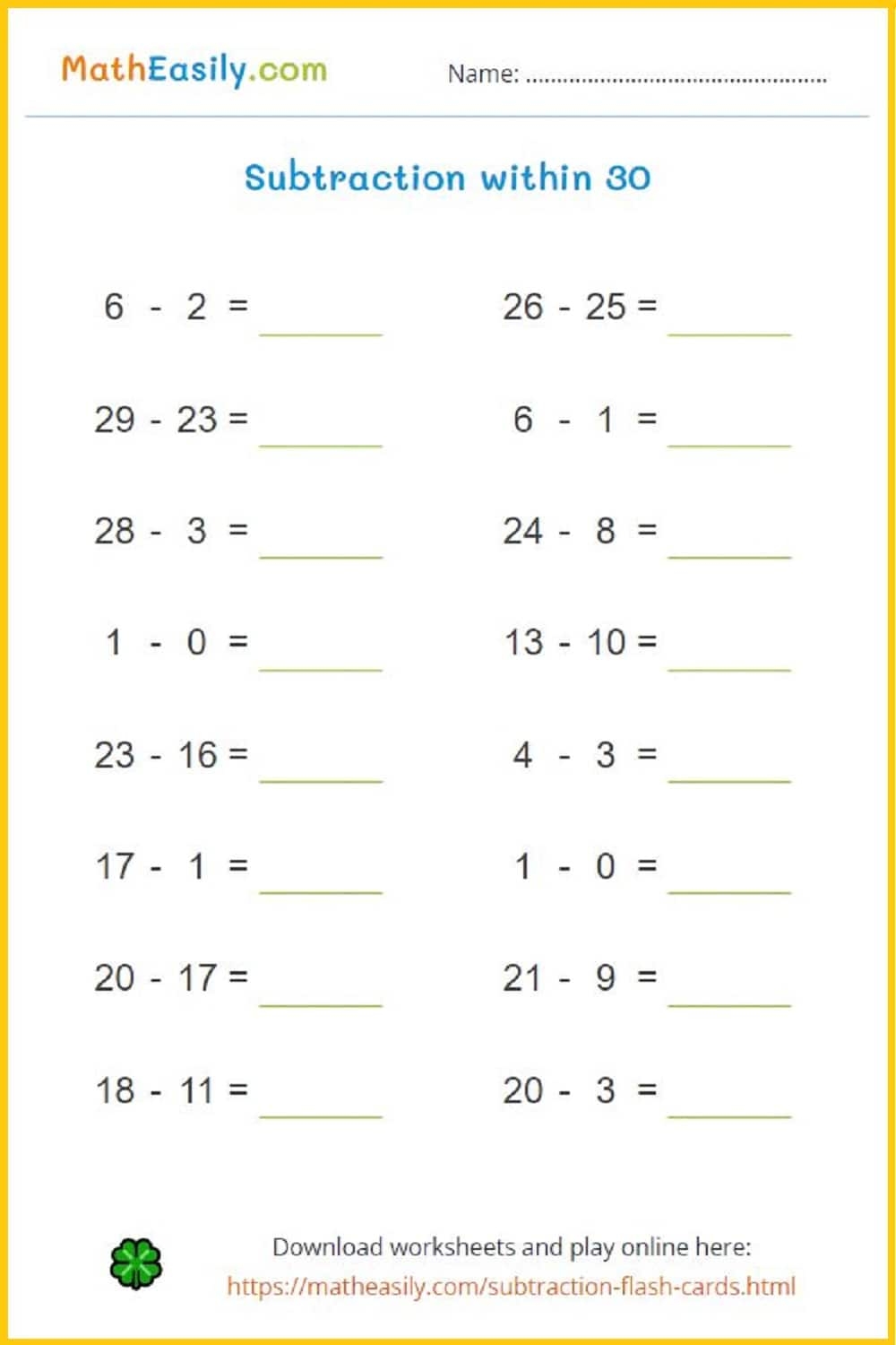 Free Math Worksheets Auto Generated With Answers Addition Worksheets Free Printable Easy Math Problems Free Printables Lettering SVG Files Tools Apps