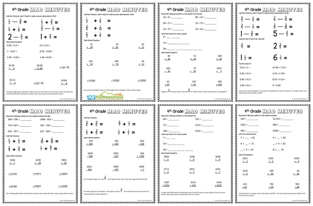 FREE PRINTABLE MULTIPLICATION WORKSHEETS WonkyWonderful
