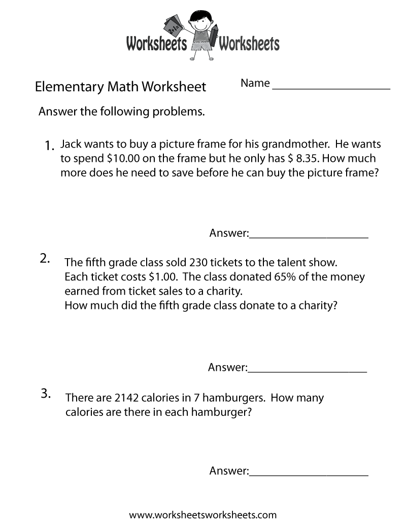 Free Printable Elementary Math Word Problems Worksheet Free Printable Halloween Addition Word Problem Worksheet
