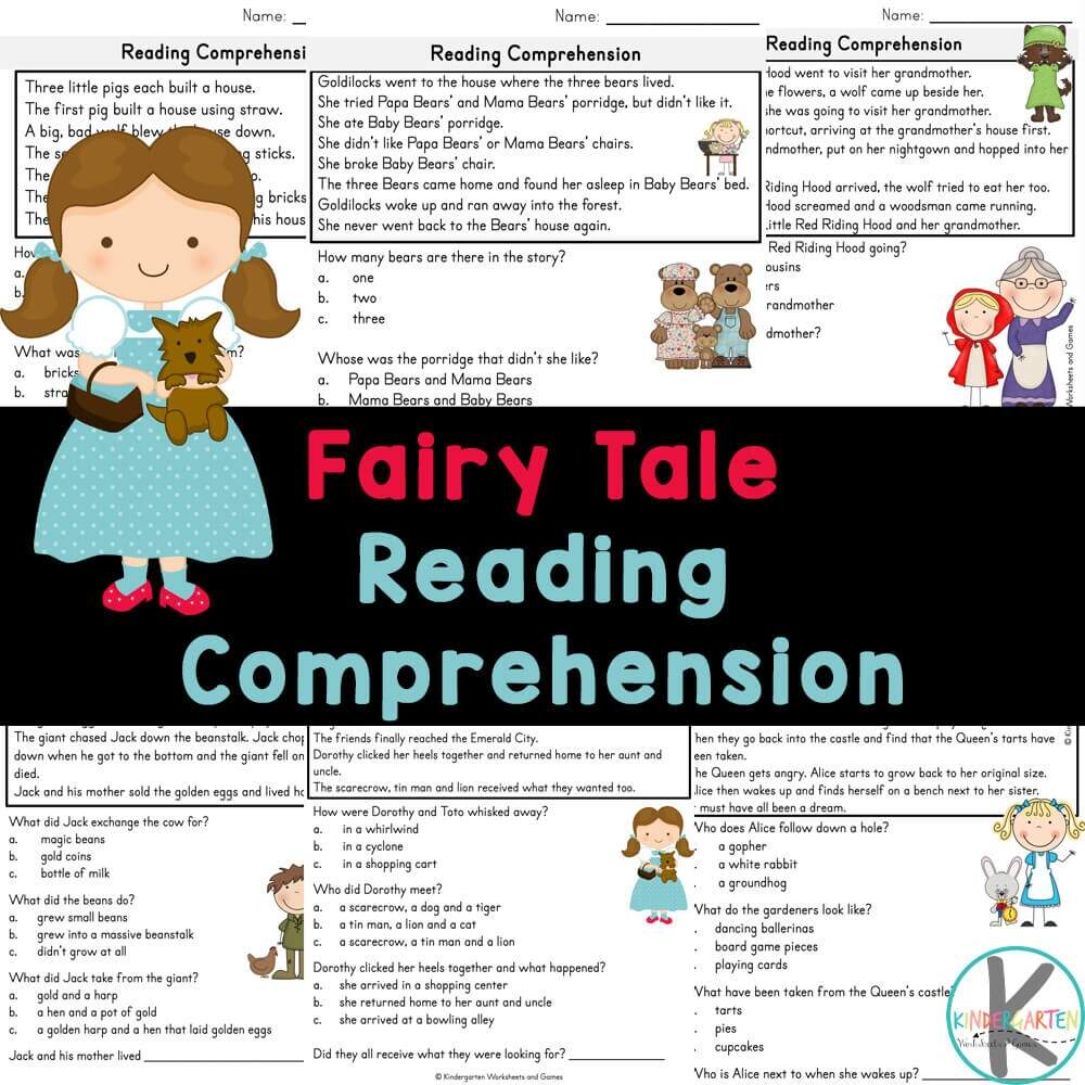FREE Printable Little Red Riding Hood Worksheets