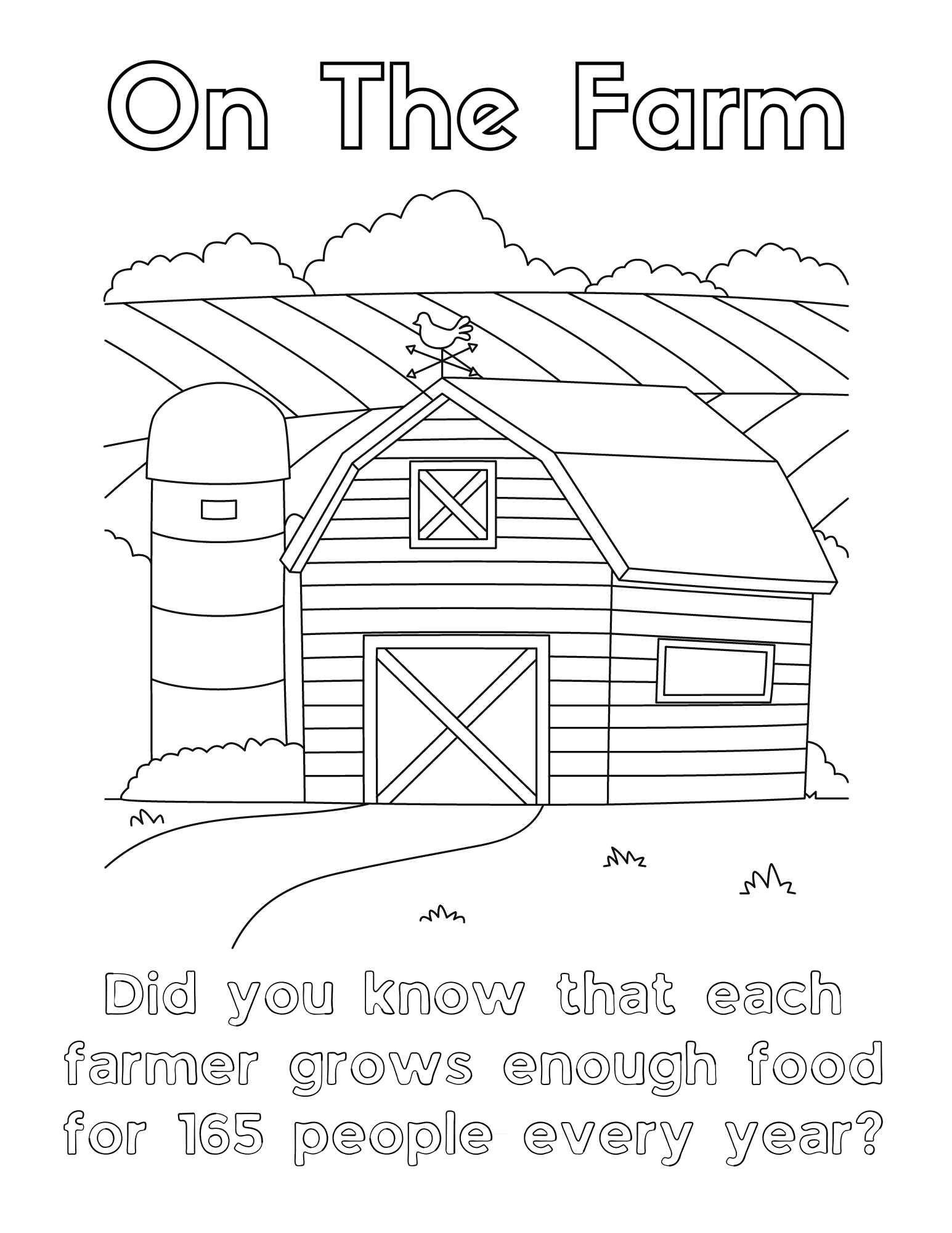 Free Printable Farm Coloring Pages And Fun Farming Facts Free Printable Farm Coloring Pages And Fun Farming Facts