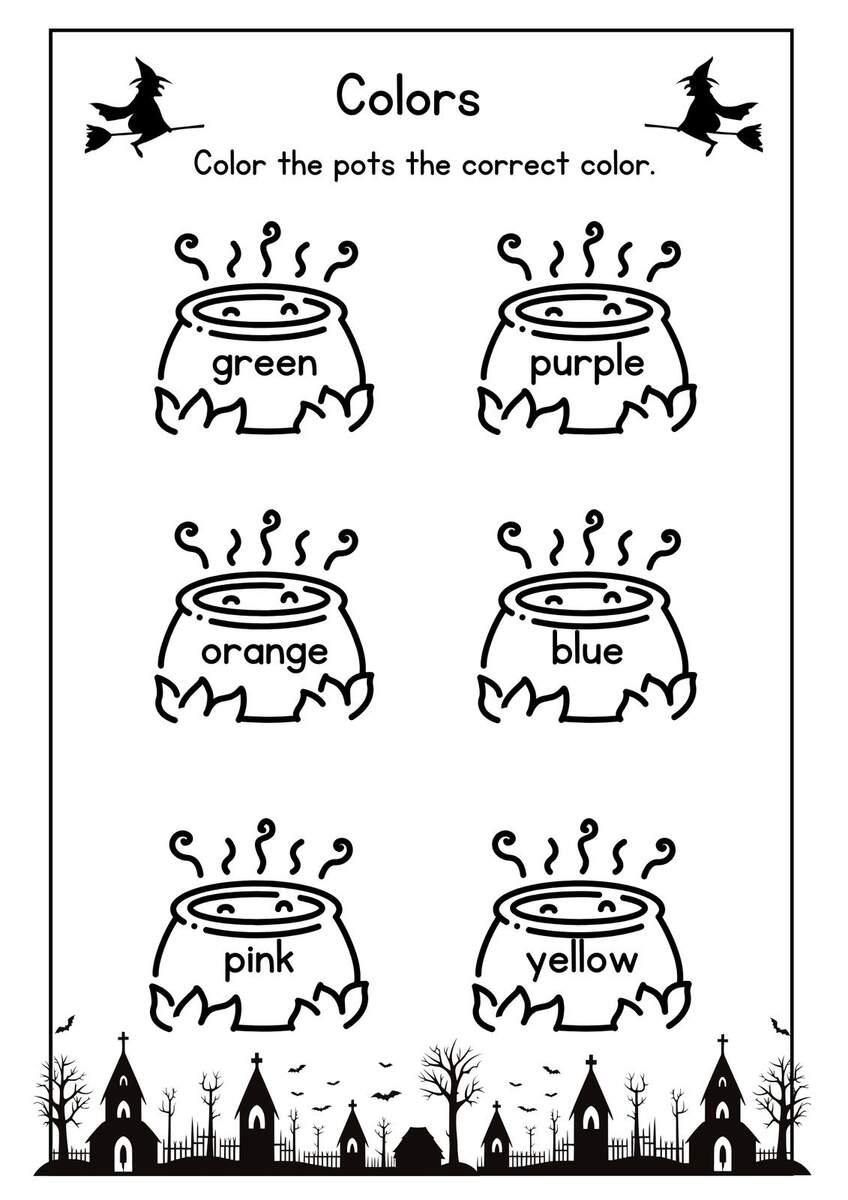Free Printable Halloween Worksheet Templates To Edit Canva