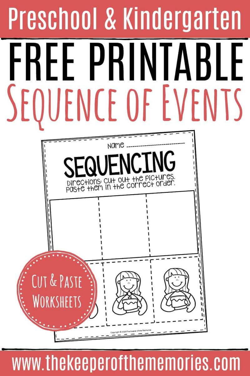 Free Printable Sequence Of Events Worksheets