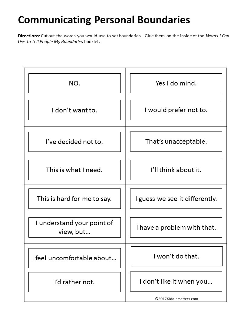 Free Self Esteem Resources For Kids