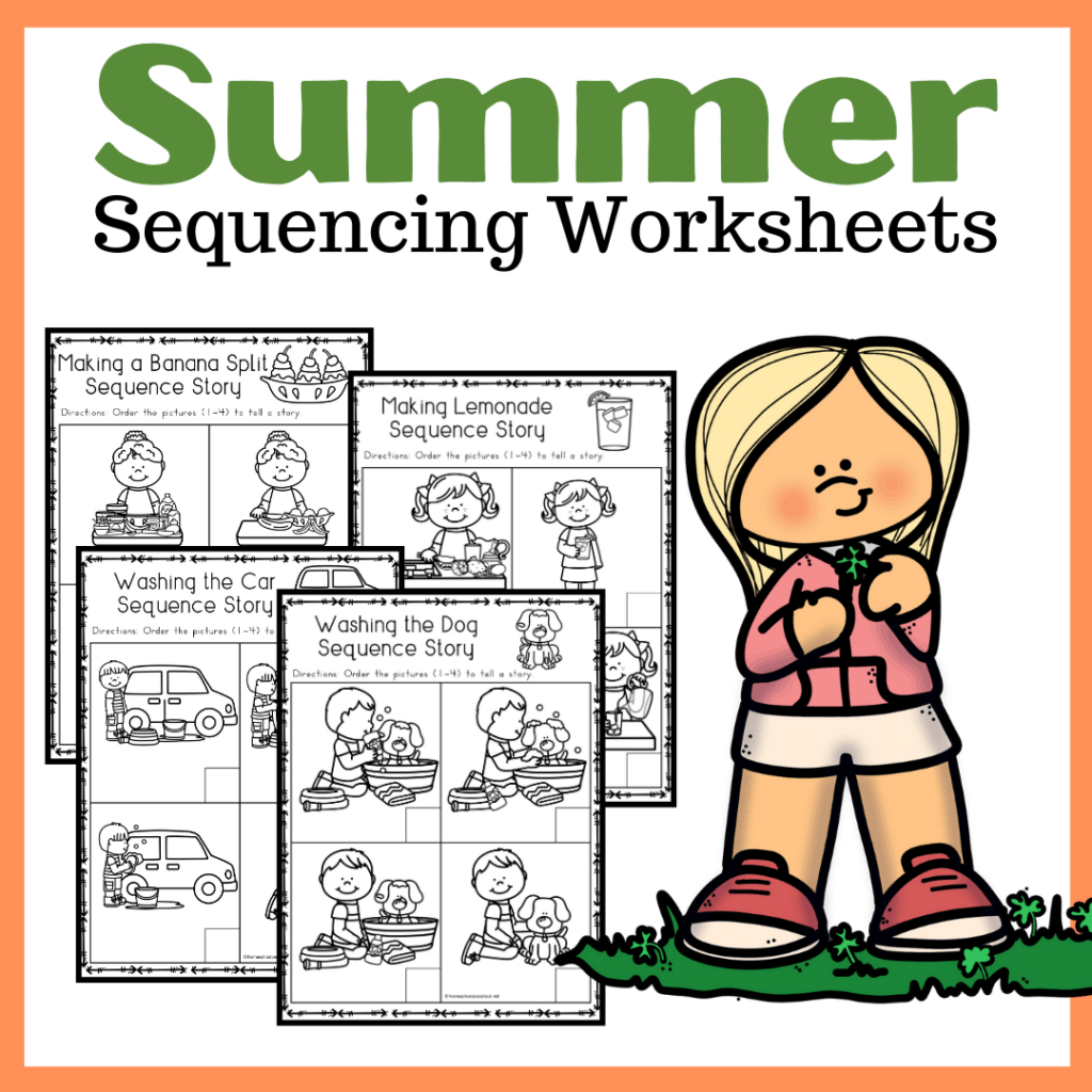 Free Sequencing Worksheets For Summer Learning Free Sequencing Worksheets For Summer Learning