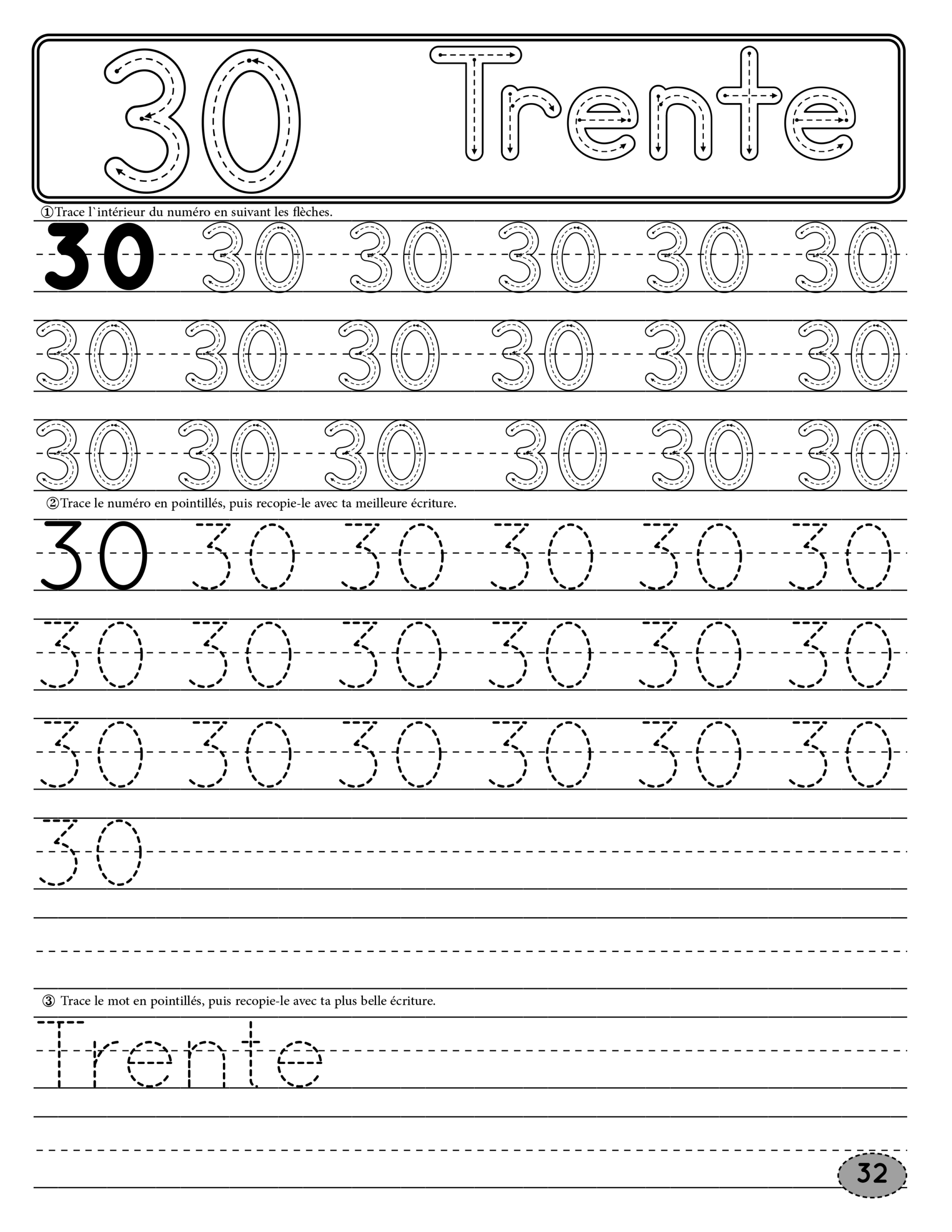 FRENCH Number Tracing Practice Worksheets Tracer Les Chiffres 0 100 Made By Teachers FRENCH Number Tracing Practice Worksheets Tracer Les Chiffres 0 100 Made By Teachers