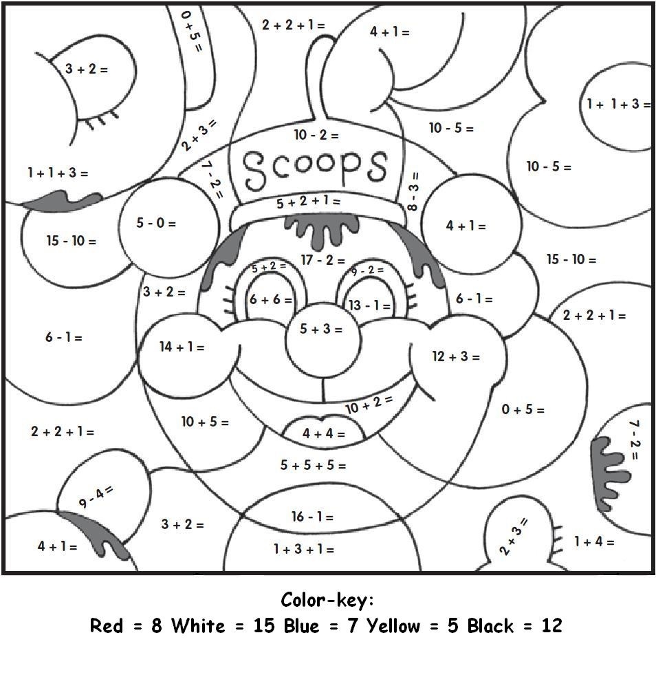 Fun Math Coloring Worksheets Learning Printable Fun Math Coloring Worksheets Learning Printable
