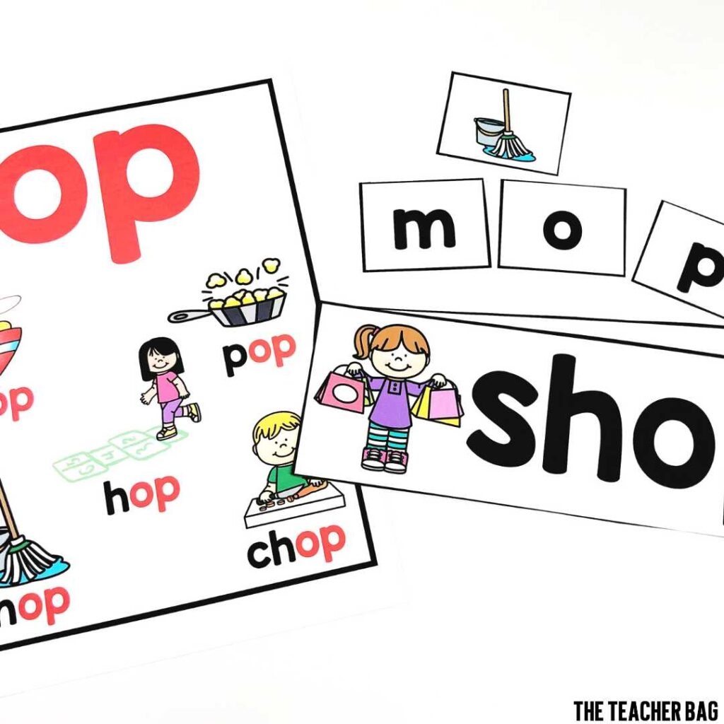 Fun Word Family Activities The Teacher Bag