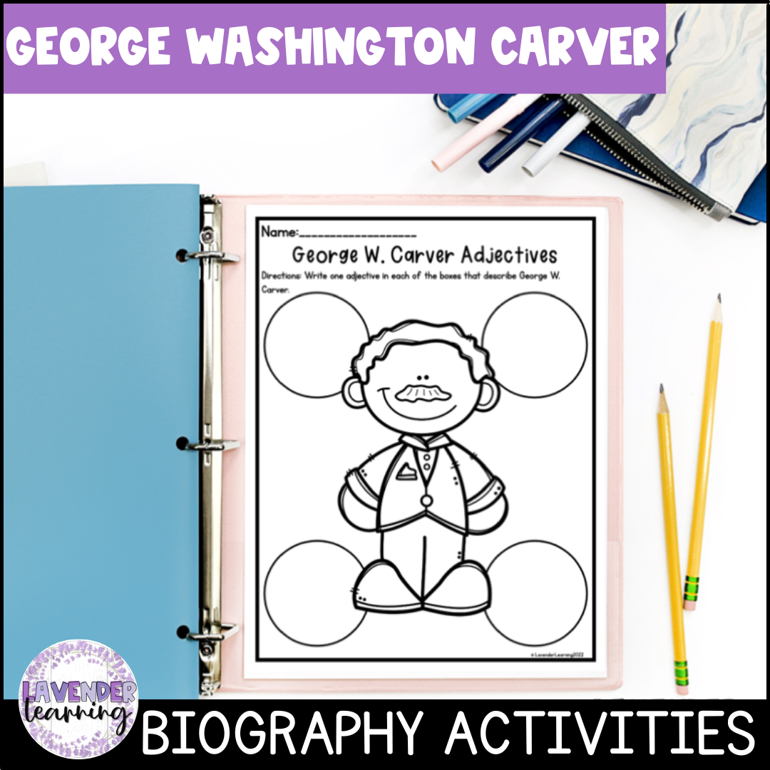 George Washington Carver Biography Activities Black History Month Inventor Made By Teachers George Washington Carver Biography Activities Black History Month Inventor Made By Teachers