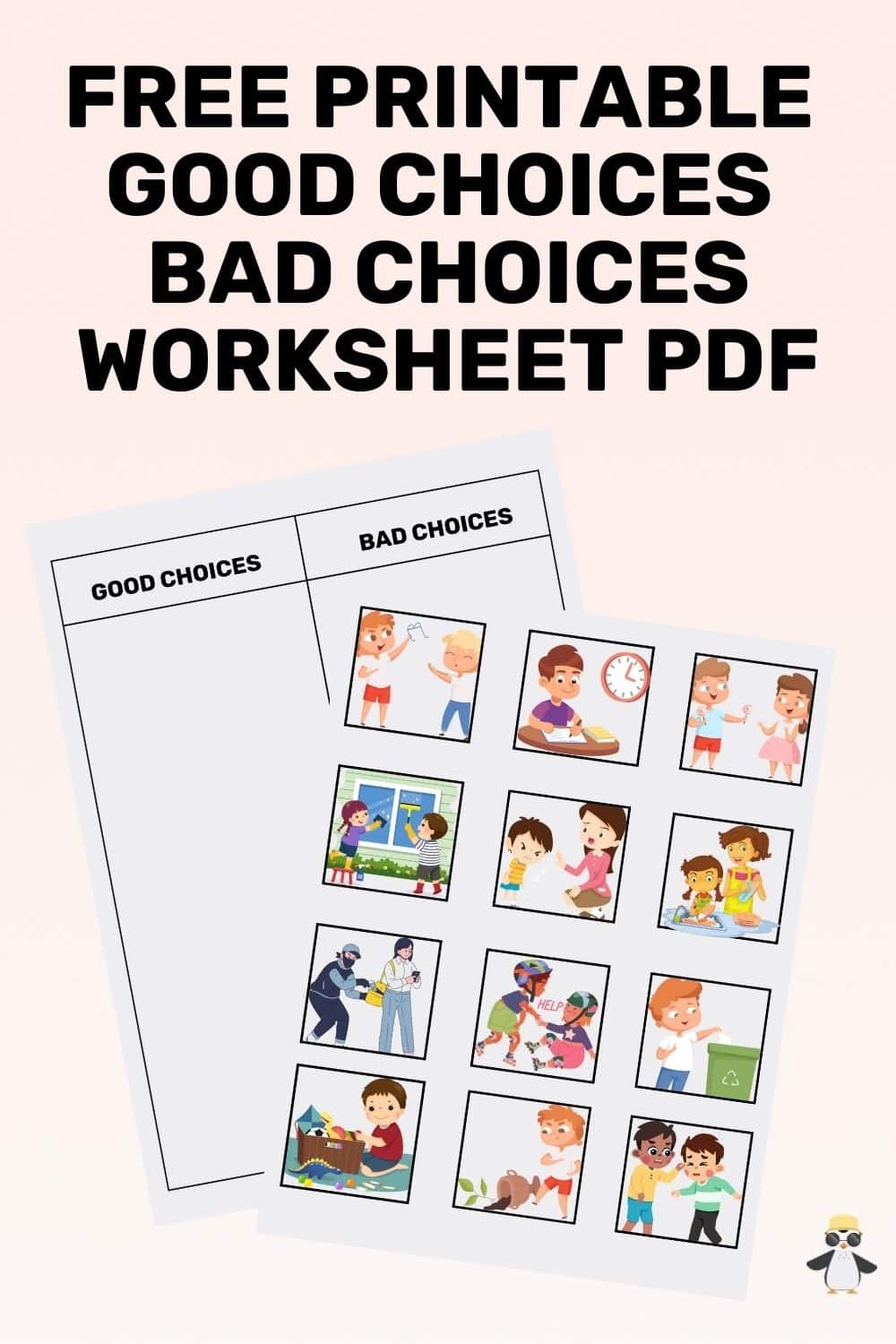 Good Choices Worksheet Social Situation Teacher Made Worksheets Library Decision Making Interactive Worksheet By Storyboard That