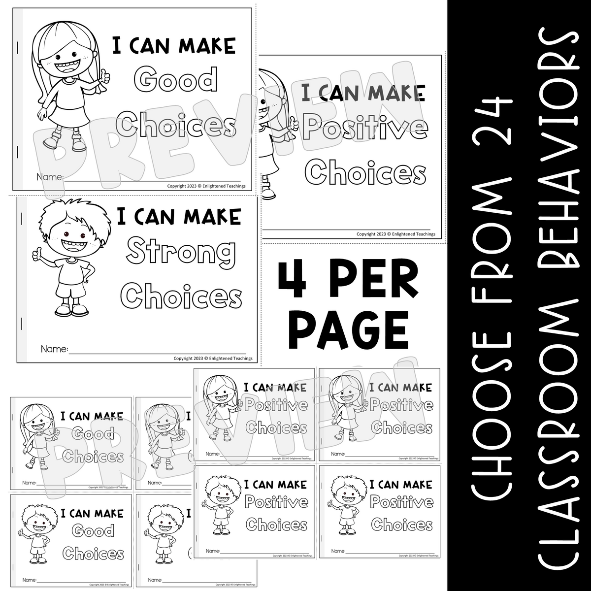 Good Vs Bad Behavior Activities BUNDLE Cards Worksheets Booklet Made By Teachers Good Vs Bad Behavior Activities BUNDLE Cards Worksheets Booklet Made By Teachers