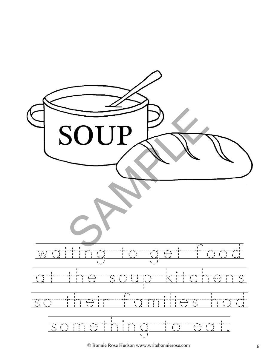 Great Depression Coloring Book Level B Made By Teachers