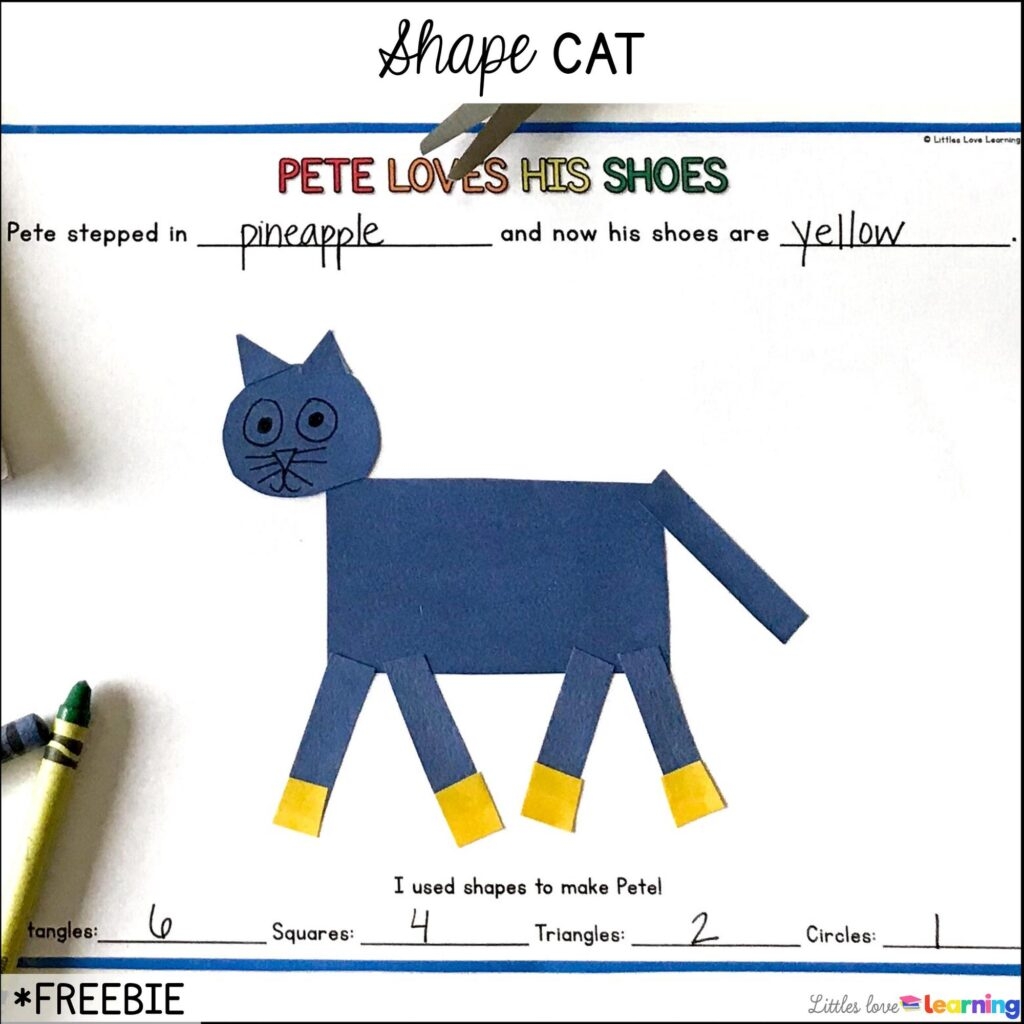 Groovy Pete The Cat Activities For Preschool And Kindergarten
