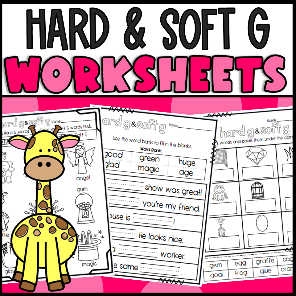 Hard And Soft G Free Phonics Printable Worksheets KikkiBikki Worksheets Library